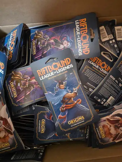 Riftbound Orgins Sleeved Booster Pack, View more