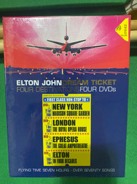 Elton John - Dream Ticket Four DVD Set (Sealed)