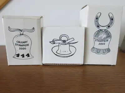 STAMPEDE BELLS / CHRISTMAS BELLS engraved STAMPEDE 2000 to 2002, View more