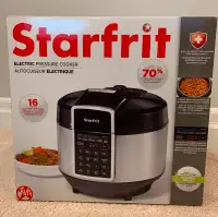 Starfrit Electric Pressure Cooker 8 Quarts NEW