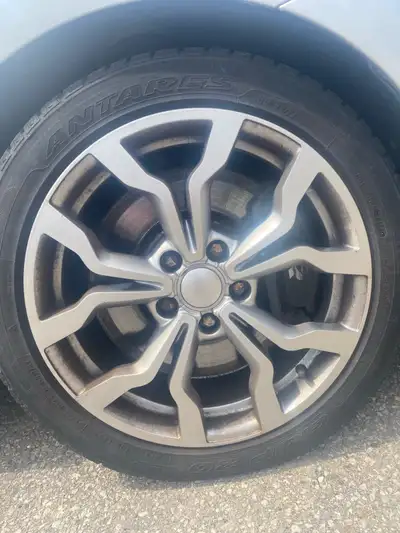 Perfect condition, no curb rash. Taking them off my 2016 Golf R. 4mm+- tread