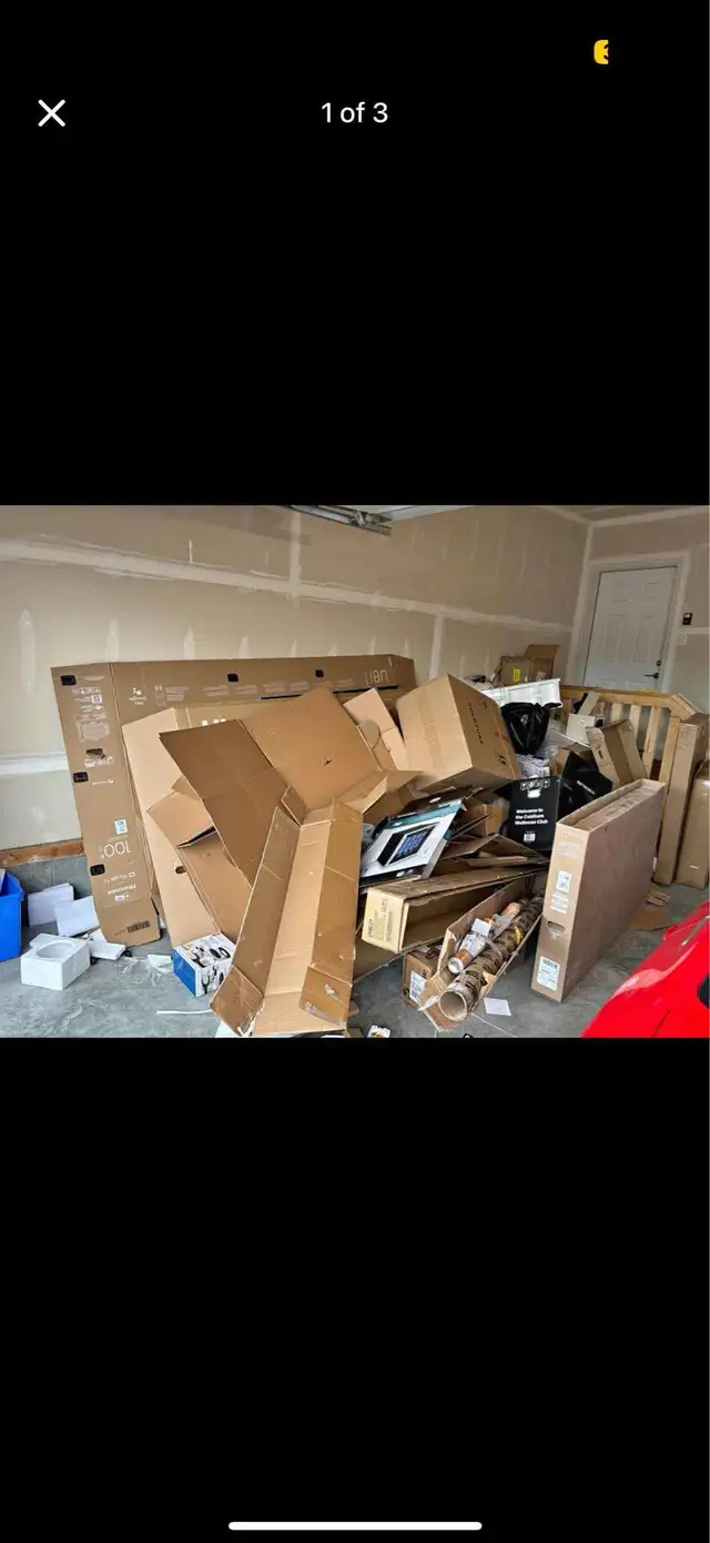 We take away all home moving boxes or cardboard box  in Other in Calgary - Image 2