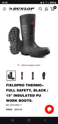 Dunlop FieldPROThermo+PRO SERIES 