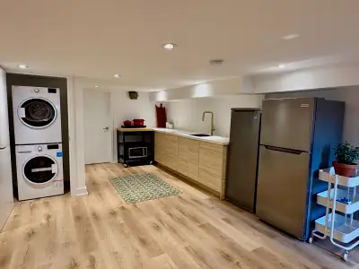 Newly Renovated 1-Bedroom Basement Apartment Location: Prime Trinity Bellwoods - walk to UofT, Kensi...