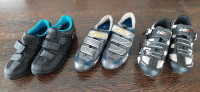 Shimano, Sidi, Garneau Cycling shoes, 38, 39