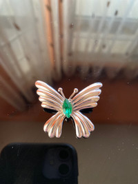 Vintage  CORO Butterfly Brooch