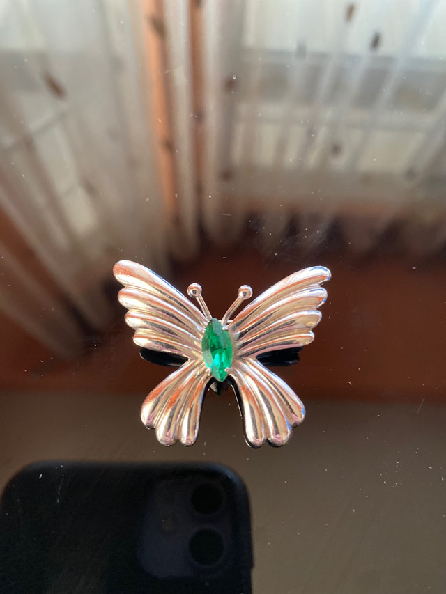 Vintage  CORO Butterfly Brooch in Jewellery & Watches in Delta/Surrey/Langley