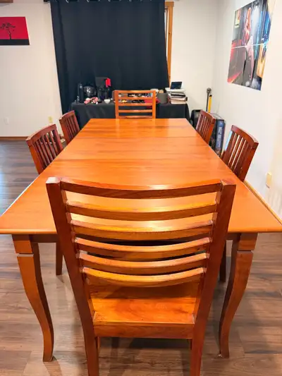 7ft Wood Dining Table, View more