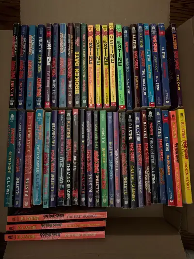 Lot of 50 Fear Street Books by R. L. Stine, View more