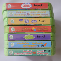 Lot Of 7 Leap Frog Little Leaps Educational DVDs  $20 for all