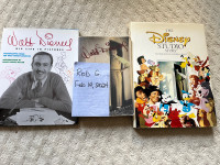 3 Vintage Walt Disney books