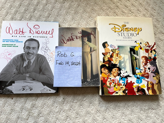 3 Vintage Walt Disney books in Non-fiction in Markham / York Region