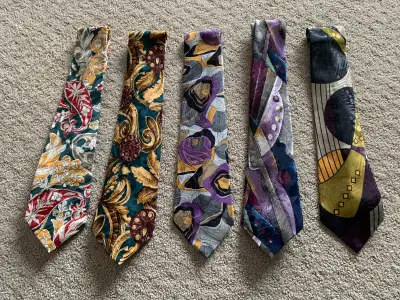 Men’s Ties – Vintage/Retro/Flamboyant Styles, View more