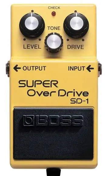 Boss Super overdrive sd1, View more