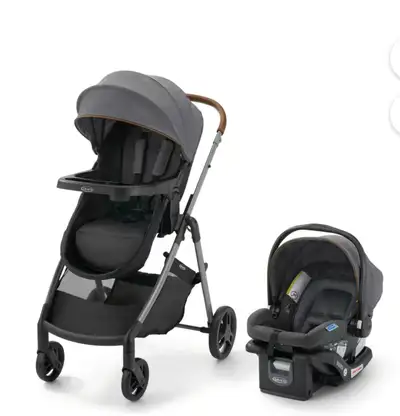 Graco Mode TrioTravel System 3in1 Baby Stroller & Car Seat Combo, View more