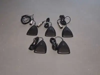 (x5) Shure Microflex Boundary Microphones, View more