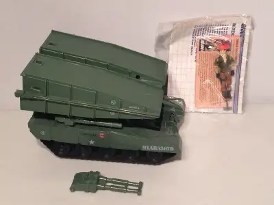 1984 Hasbro GI Joe Bridge Layer Toll Booth Figure 100% Complete, View more