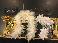 6 FUN Masks Galas Balls Parties Halloween Glamour