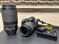 Nikon D3100 Bundle w 70-300mm lens