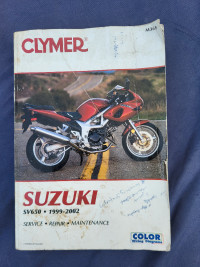 Suzuki SV650 Clymer manual