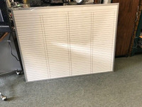 White Dry Erase Board - 4' x 3'  for school or office