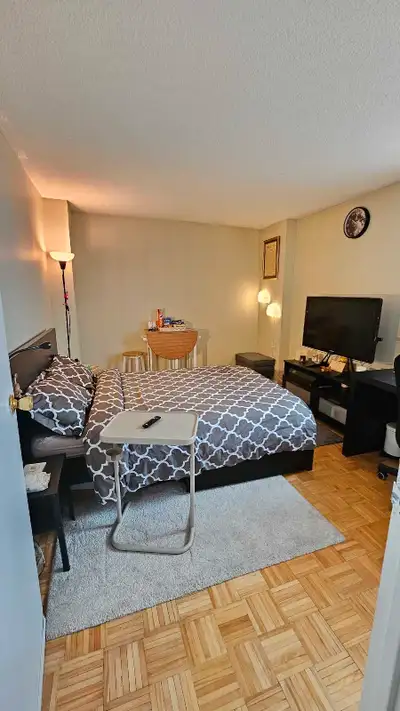 One Bedroom in a Two Bedroom Apartment in the heart of the Glebe. Room is fully furnished with telev...