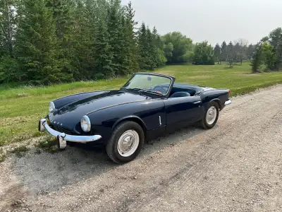 1968 Triumph Spitfire MK III All original, 1300cc , 4 cylinders, 4 speed manual transmission with ov...