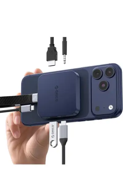 ORICO 10Gbps Magnetic M.2 Docking Station, 6-in-1 USB C HUB, View more