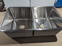 2 Compartment 316 Stainless Steel Sink