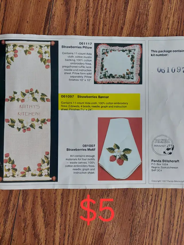 Cross Stitch kits/patterns472760578715822085