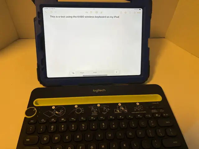 Logitech K480 wireless Bluetooth keyboard in Mice, Keyboards & Webcams in Dartmouth - Image 3