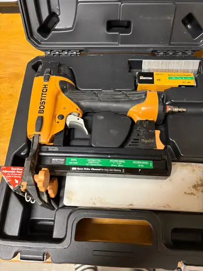 Bostitch Flooring Stapler for Engineered Hardwood, View more