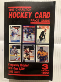 1992 hockey card price guide