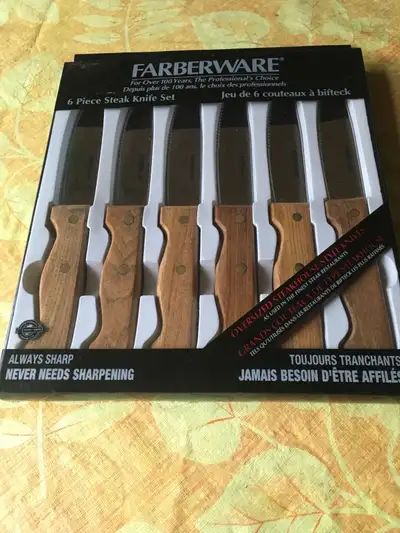 6 Piece Steak Knife Set, View more