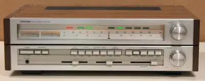 Vintage (1976-77) Toshiba SA-520 Stereo Receiver, View more