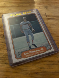 1983 Fleer Cal Ripken Jr RC Orioles Rookie Baseball Showcase 320