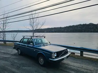 Parting ways with my 1976 244. Beautiful car that was assembled right here in Halifax & has been wel...