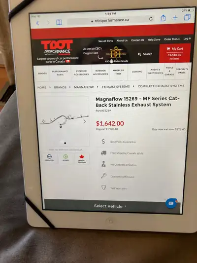 Performance exhaust uses factory hangers so no welding needed. Fits 2014 to 2019 GM with 4.3 or 5.3...