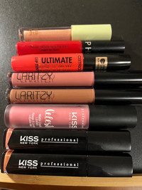 7 Full size Lipstick and lip gloss lot ($5-$8 each)