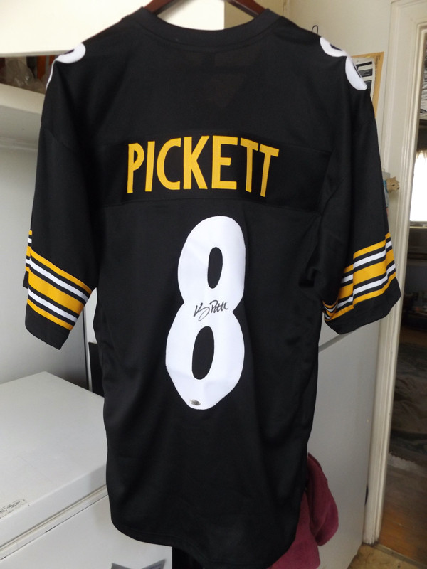 Shop Kenny Pickett Pittsburgh Steelers Signed White Jersey