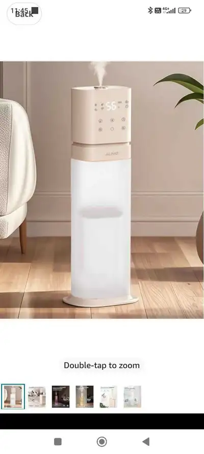 Humidifiers for large room,8L/2.1Gal Humidifiers for bedroom,Top Fill,Cool Mist,5 Ambient Lights, Ex...