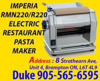 Commercial, IMPERIA RMN220/R220 ELECTRIC, PASTA MAKER, REPAIR