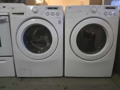 LG Front Load Washer & Dryer Set, View more
