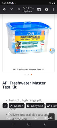 Aquarium Master Test Kit