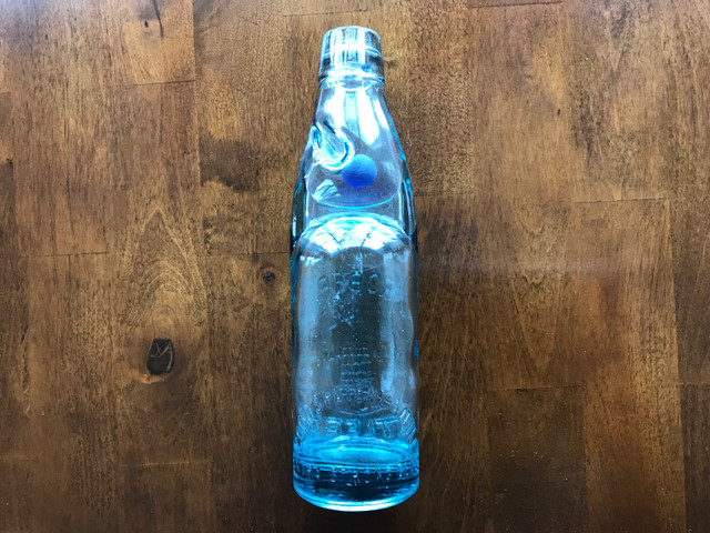 Antique bottle with glass ball in Arts & Collectibles in Bedford - Image 3