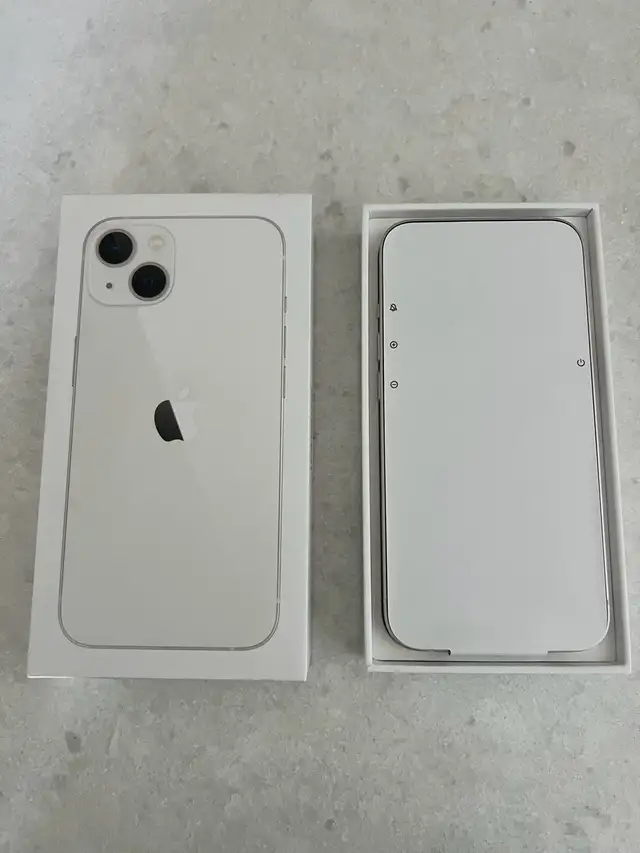 NEW NEVER USED Apple iPhone 13 256gb Starlight (white) in Cell Phones in City of Toronto - Image 3