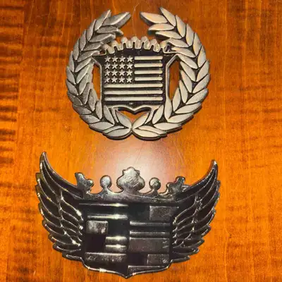 Famous Stars & Stripes 8387 Cadillac themed Belt Buckles 2 Lot, View more