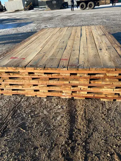 Swamp mats hard wood 8x12.2 new, View more