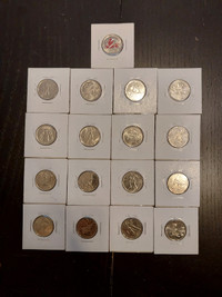 VANCOUVER 2009 OLYMPIC GAMES COIN SET