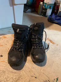 Black Hiking Boots 